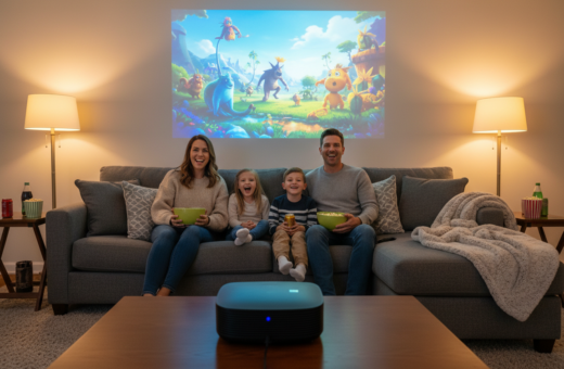 Family Friendly Projection Systems That Take Less Than 10 Minutes to Set Up