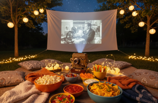 Creative Snack Table Ideas for Casual Outdoor Film Gatherings