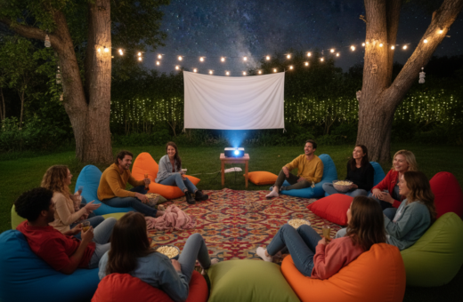 Outdoor Rugs and Floor Cushions That Work Better for Group Viewing