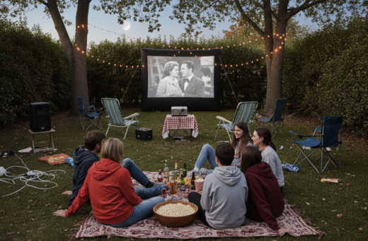 What Makes Some Backyard Layouts Feel Too Crowded During Movie Nights